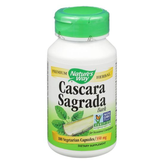 Nature's Way - Cascara Sagrada Bark - 100 Veg Capsules