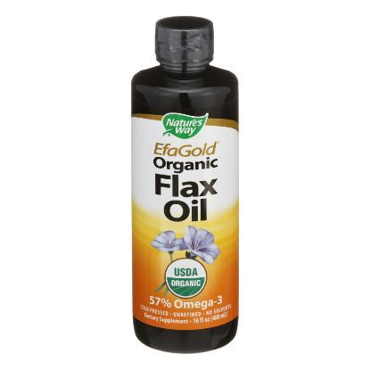 Nature's Way - EFAGold Flax Oil Organic - 16 fl oz