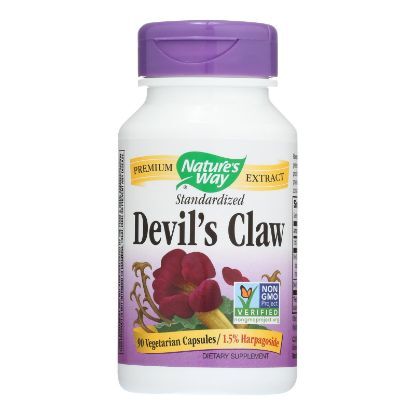 Nature's Way - Devil's Claw Standardized - 90 Capsules