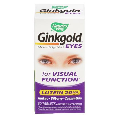 Nature's Way - Ginkgold Eyes - 60 Tablets