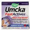 Nature's Way - Umcka FastActives Cold Plus Flu Relief Berry - 10 Packets