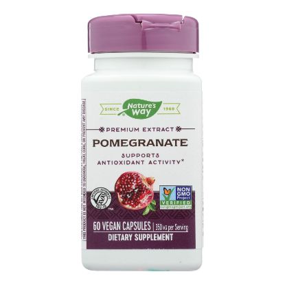 Nature's Way - Pomegranate Standardized - 60 Vegetarian Capsules