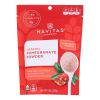 Navitas Naturals Pomegranate Powder - Organic - Freeze-Dried - 8 oz - case of 6