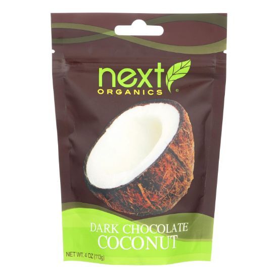 Next Organics Dark Chocolate - Coconut - Case of 6 - 4 oz.