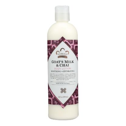 Nubian Heritage Lotion - Goats Milk and Chai - 13 fl oz