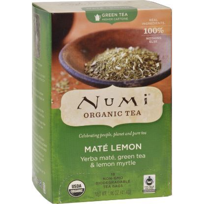 Numi Tea Mate Lemon Rainforest Green Tea - 18 Bags