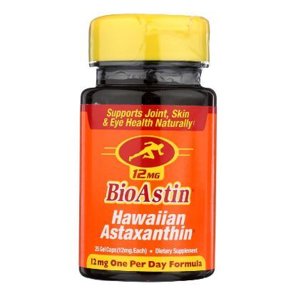 Nutrex Hawaii BioAstin Hawaiian Astaxanthin - 12 mg - 25 Gel Caps