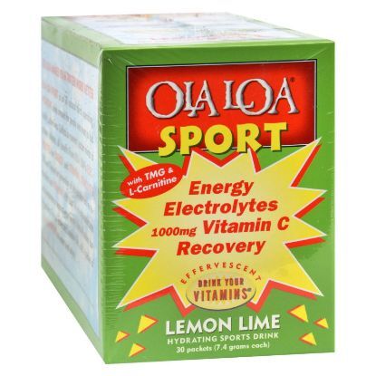 Ola Loa Sport Lemon Lime - 30 Packets