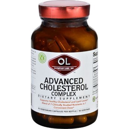 Olympian Labs Cholesterol Complex - Advanced - 90 Vegetarian Capsules