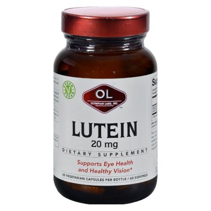 Olympian Labs Lutein - 20 mg - 60 Vegetarian Capsules