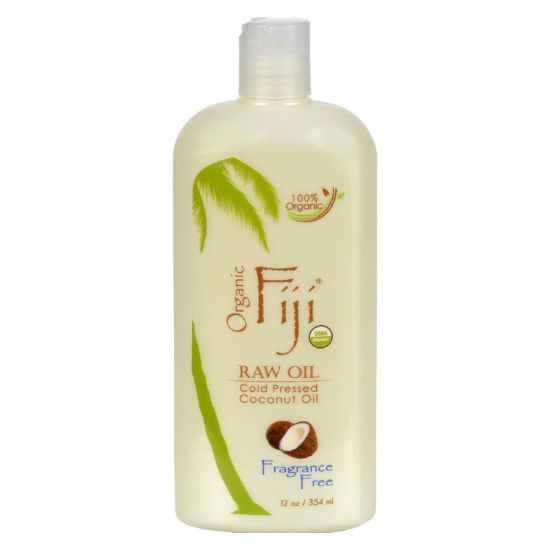 Organic Fiji Virgin Coconut Oil Fragrance Free - 12 fl oz