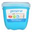 Preserve Food Storage Container - Round - Mini - .Aqua - 8 oz - 1 Count - Case of 12