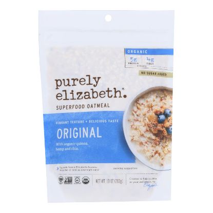 Purely Elizabeth Oatmeal - Organic - Ancient Grain - Original - 10 oz - case of 6