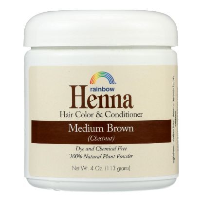 Rainbow Research Henna Hair Color and Conditioner Persian Medium Brown Chestnut - 4 oz