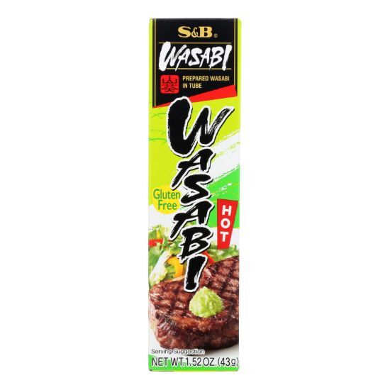 SandB Wasabi Tube - 1.52 oz - Case of 10