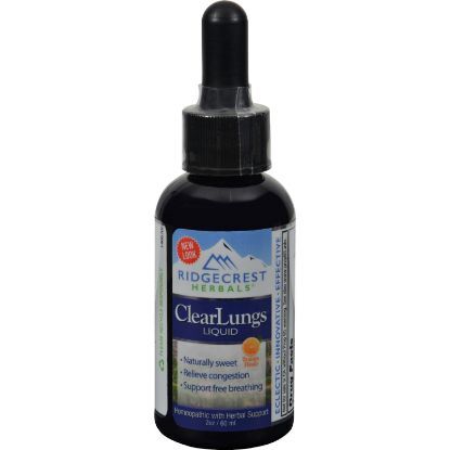 RidgeCrest Herbals ClearLungs Liquid Orange - 2 fl oz