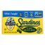 Season Brand Sardines in Pure Olive Oil - Salt Added - Case of 12 - 4.375 oz.