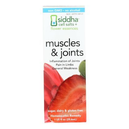 Siddha Flower Essences Muscles and Joints - 1 fl oz