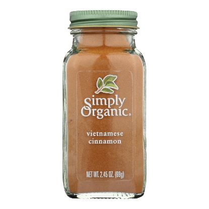 Simply Organic Cinnamon - Case of 6 - 2.45 oz.