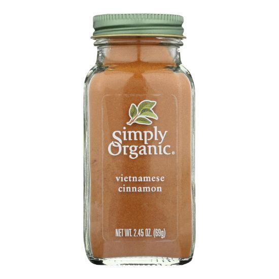 Simply Organic Cinnamon - Case of 6 - 2.45 oz.