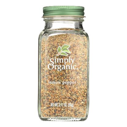 Simply Organic Lemon Pepper - Organic - 3.17 oz
