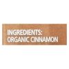 Simply Organic Ground Ceylon Cinnamon - Case of 6 - 2.08 oz.