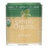 Simply Organic Ginger Root - Organic - Ground - .42 oz - Case of 6