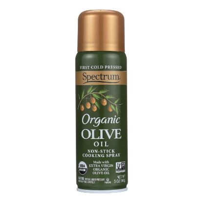 Spectrum Naturals Organic Extra Virgin Olive Spray Oil - Case of 6 - 5 Fl oz.