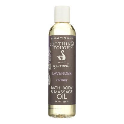 Soothing Touch Bath and Body Oil - Lavender - 8 oz