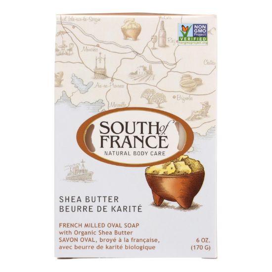 South Of France Bar Soap - Shea Butter - 6 oz - 1 each