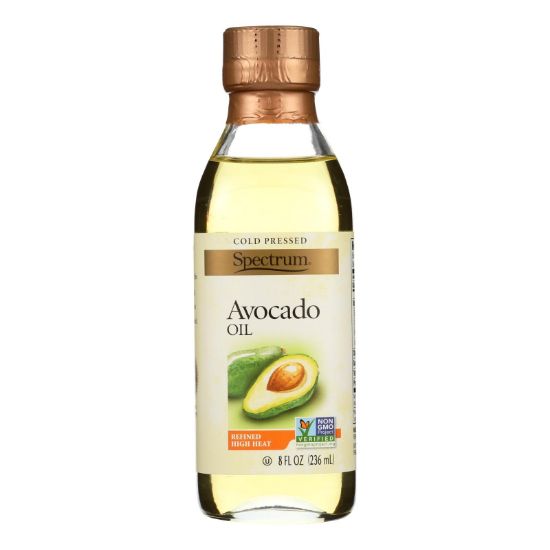 Spectrum Naturals Avocado Oil - Refined - 8 oz - case of 6