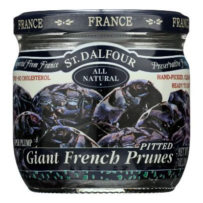 St Dalfour Prunes - French - Giant - Pitted - 7 oz - Case of 6
