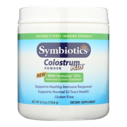 Symbiotics Colostrum Plus Powder - 6.3 oz