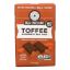 Taza Chocolate Stone Ground Organic Dark Chocolate Bar - Toffee Almond and Sea Salt - Case of 10 - 2.5 oz.