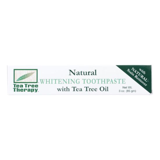 Tea Tree Therapy Natural Whitening Toothpaste - 3 oz