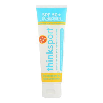 Thinksport Sunscreen - Safe - Kids - SPF 50 Plus - 3 oz
