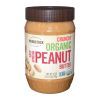 Woodstock Organic Easy Spread Peanut Butter - Crunchy - Case of 12 - 35 oz.