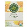 Traditional Medicinals Organic Ginger Herbal Tea - 16 Tea Bags - Case of 6