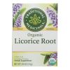 Traditional Medicinals Organic Licorice Root Herbal Tea - 16 Tea Bags - Case of 6