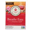 Traditional Medicinals Breathe Easy Herbal Tea - 16 Tea Bags - Case of 6