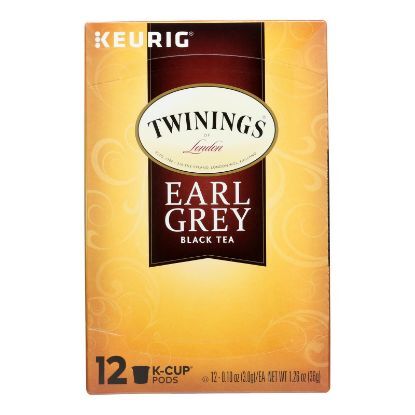 Twining's Tea Black Tea - Earl Grey - Case of 6 - 12 Count