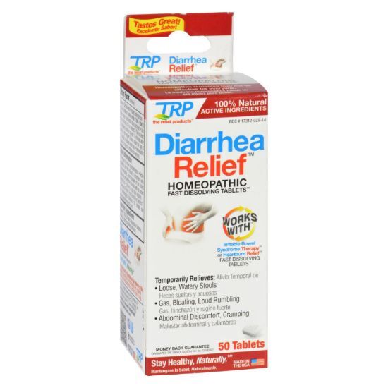 TRP Diarrhea Relief - 50 Tablets