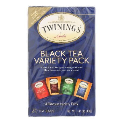Twining's Tea Black Tea - Case of 6 - 20 Bags