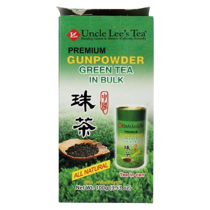 Uncle Lee's Premium Gunpowder Green Tea in Bulk - 5.29 oz