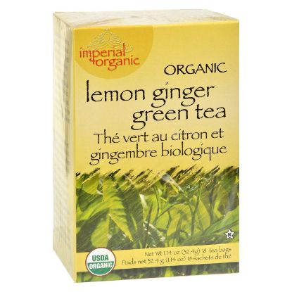 Uncle Lee's Tea Organic Imperial Lemon Ginger - 18 Bags