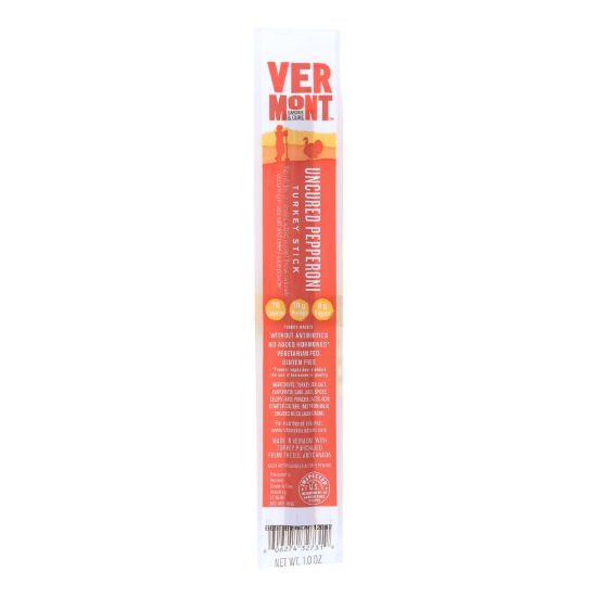 Vermont Smoke And Cure RealSticks - Turkey Pepperoni - 1 oz - Case of 24