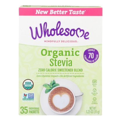 Wholesome Sweeteners Stevia - Organic - 35 count - 1.23 oz - case of 6