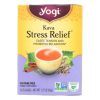 Yogi Kava Stress Relief Herbal Tea Caffeine Free - 16 Bag - Case of 6