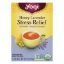 Yogi Stress ReliefHerbal Tea Caffeine Free Honey Lavender - 16 Tea Bags - Case of 6