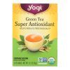 Yogi Green Tea Super Anti-Oxidant - 16 Tea Bags - Case of 6